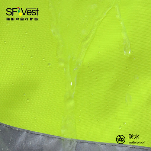 SFVest反光棉裤雨裤男冬季男士防寒加厚工作服棉衣雨衣防水裤子 - 图3