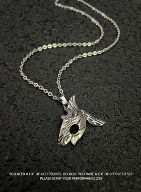 千与珏永猎双子情侣吊坠项链