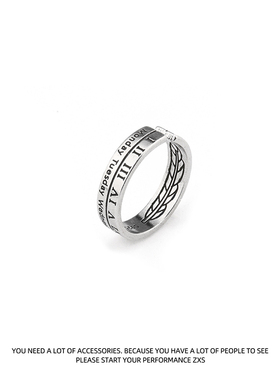 古罗马时间流动字母戒指