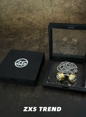 钛钢不掉色嘻哈小众高级感吊坠