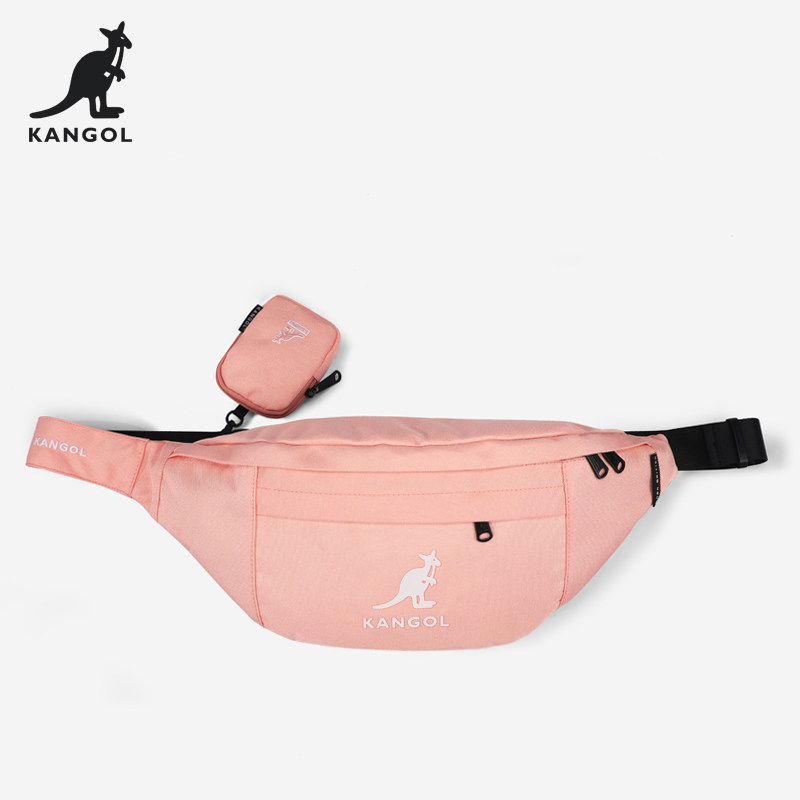 kangol官方三合一腰包2022潮斜跨包 KANGOL女士包袋