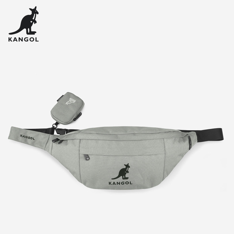 kangol官方三合一腰包2022潮斜跨包 KANGOL女士包袋