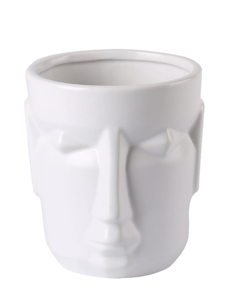 酒吧骑士个性白美人杯鸡尾酒杯创意陶瓷杯提基夏威夷酒杯MUG TIKI,淘宝优惠券,粉丝福利购,淘宝优惠卷