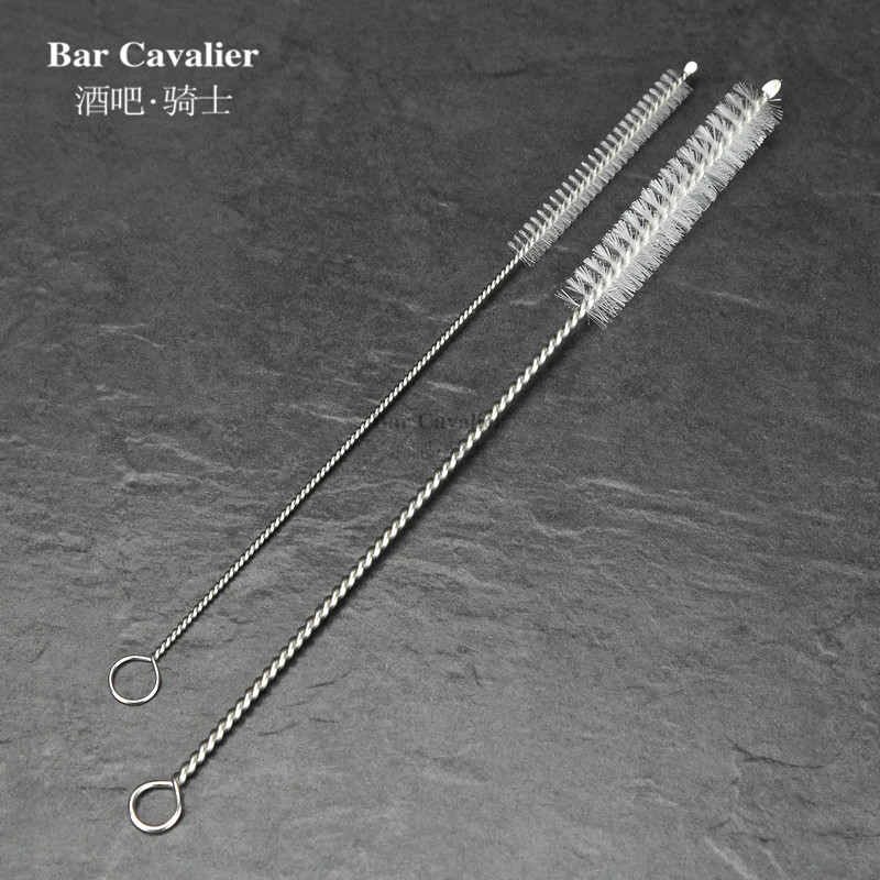 包邮10/100支装不锈钢吸管刷 婴儿奶嘴吸奶瓶清洁刷子17.5cm/20cm,淘宝优惠券,粉丝福利购,淘宝优惠卷