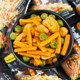 Ganyuan shrimp crackers, bean and fruit shrimp flavor barbecue flavor small package