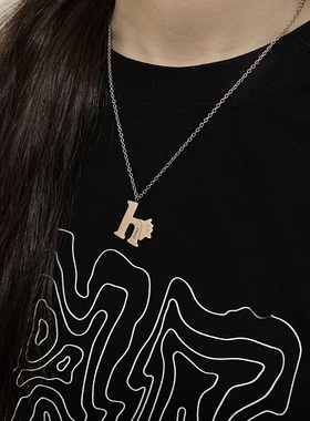 REGINA李昇勋百变怪潮流吊坠项链