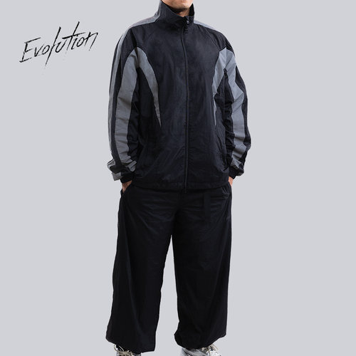 Evolution官方正品运动套装周边限定男女春秋健身宽松休闲两件套 - 图3