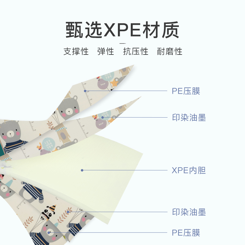 网易严选xpe爬行垫加厚2cm 网易严选爬行垫