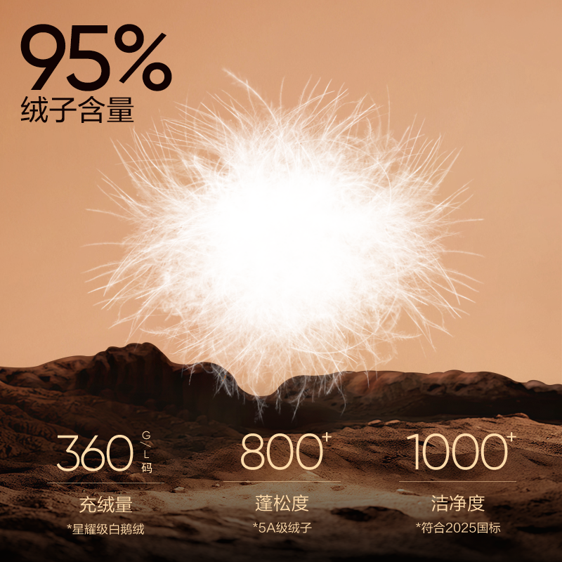 网易严选中国大鹅95鹅绒服男2026冬款焱系列长款防水情侣款羽绒服