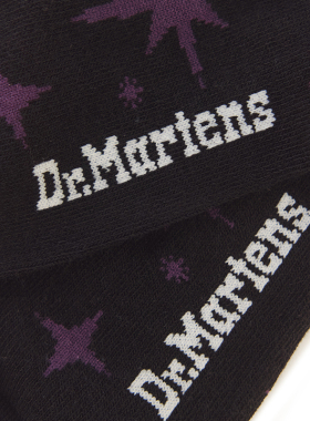 Dr.Martens马丁博士Jacquard Sock秋季新款舒适百搭时尚中筒袜