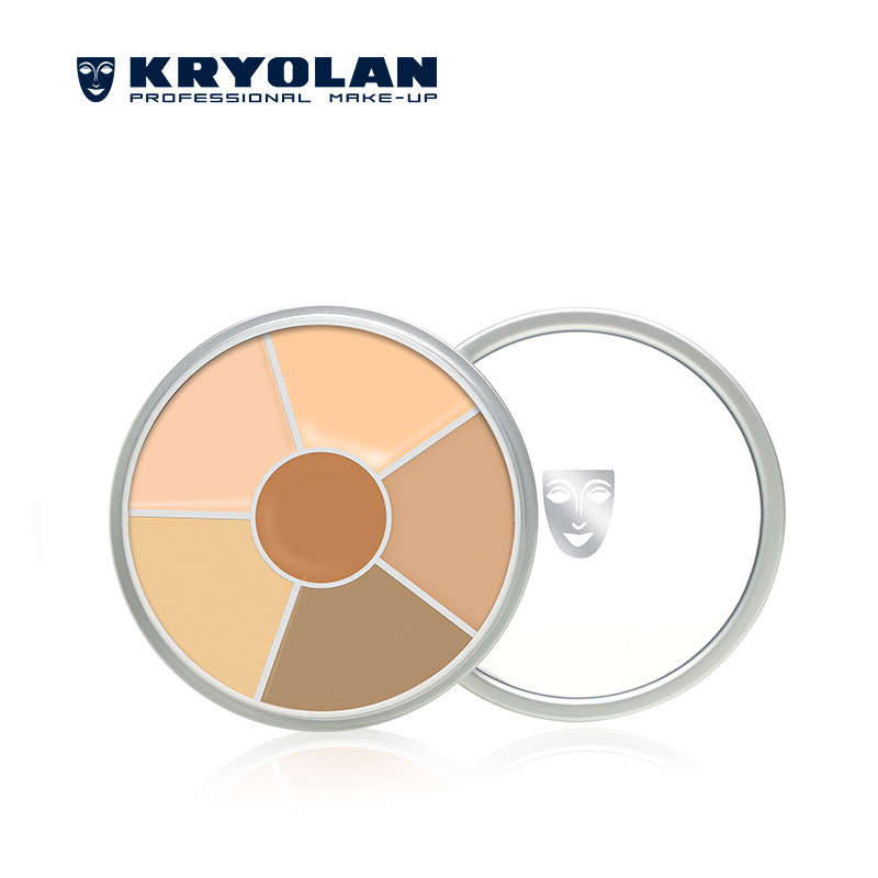 kryolan德国面具魅影裸妆控油粉底 Kryolan海外遮瑕