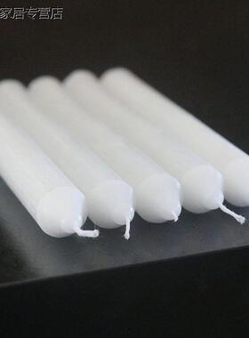 蜡烛整箱红白特粗耐燃9小时无烟