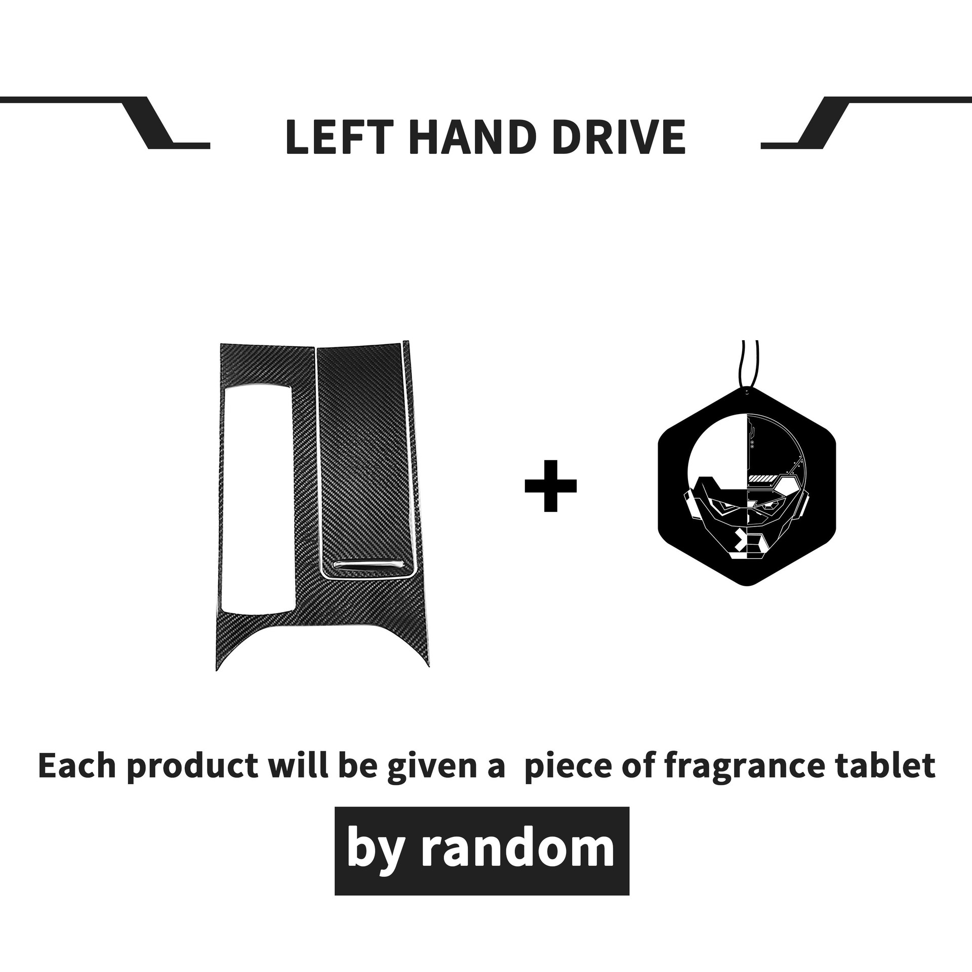 适用路虎揽胜运动中控排档面板14-17碳纤维干碳汽车内饰改装配件