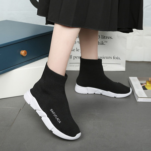 韩版ulzzang针织弹力袜子鞋