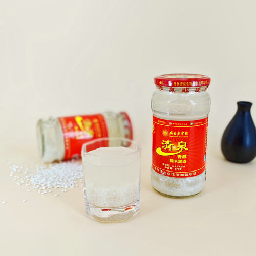 桂林清泉香醇糯米甜酒475ml*6瓶广西老字号本店爆款醪糟米酒厂家 - 图2