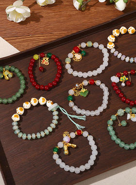 塑料2025年新款古韵手链串手链