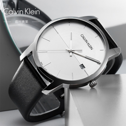 CK（Calvin Klein）城市系列简约商务石英ck 手表男K2G211C1 - 图2