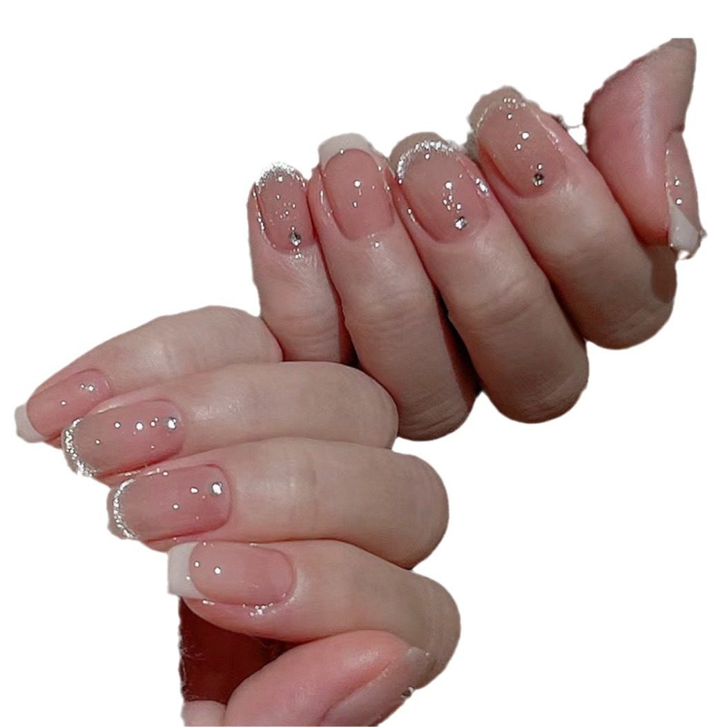 法式猫眼气质显白短款纯手工穿戴甲成品美甲甲片假指甲可拆卸,淘宝优惠券,粉丝福利购,淘宝优惠卷