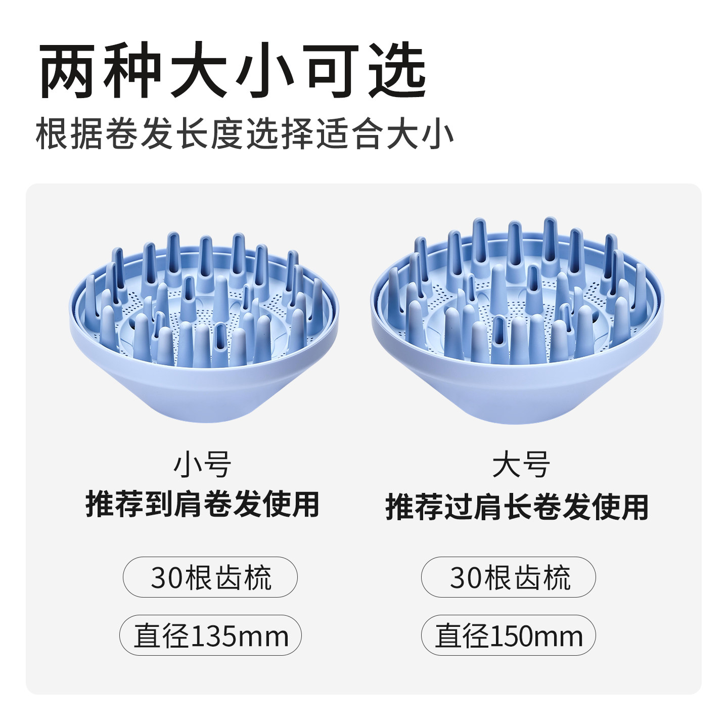 适用于徕芬吹风机风罩LF03/SE2扩散烫卷发风嘴莱芬蓬松烘干罩配件