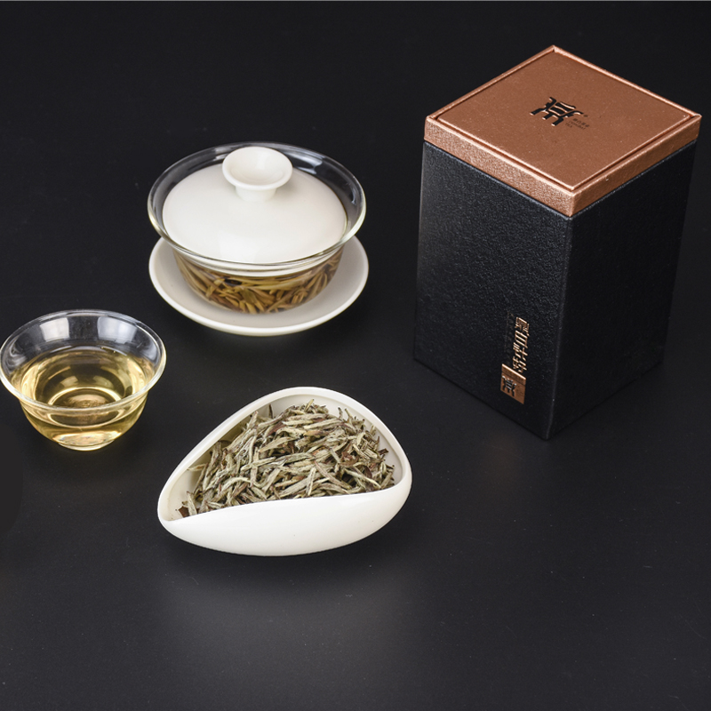 鼎白茶业 鼎白针好系列2014年 陈年银针 50克罐装 福鼎白茶随手礼
