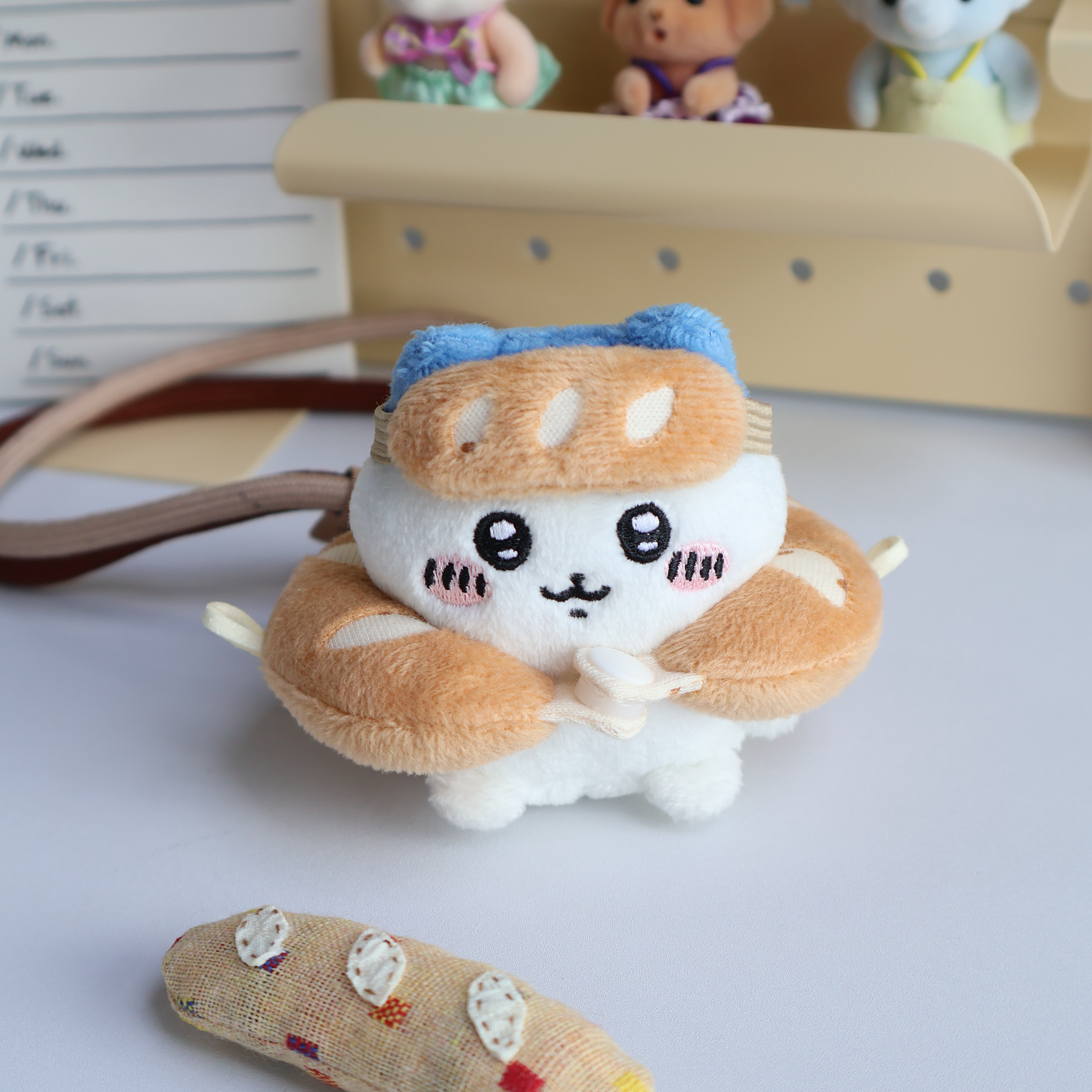 【小小小薪】藜麦面包U型枕眼罩挂件三件套娃用道具（送挂绳）,淘宝优惠券,粉丝福利购,淘宝优惠卷