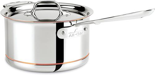 美国代购All-Clad Copper Core  Sauce Pan5层复合不锈钢铜芯汤锅 - 图3