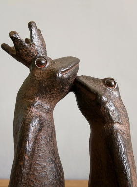 青蛙王子摆件复古美式乡村风格