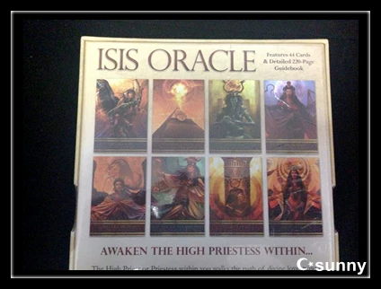 Импорт оригинал Isis Oracle Ishis Fable карточка сообщения Богиня