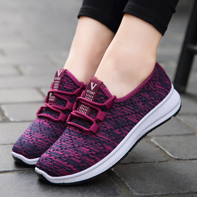 女鞋妈妈鞋女软底舒适平底休闲运动鞋老北京布鞋中老年防滑健步鞋,淘宝优惠券,粉丝福利购,淘宝优惠卷