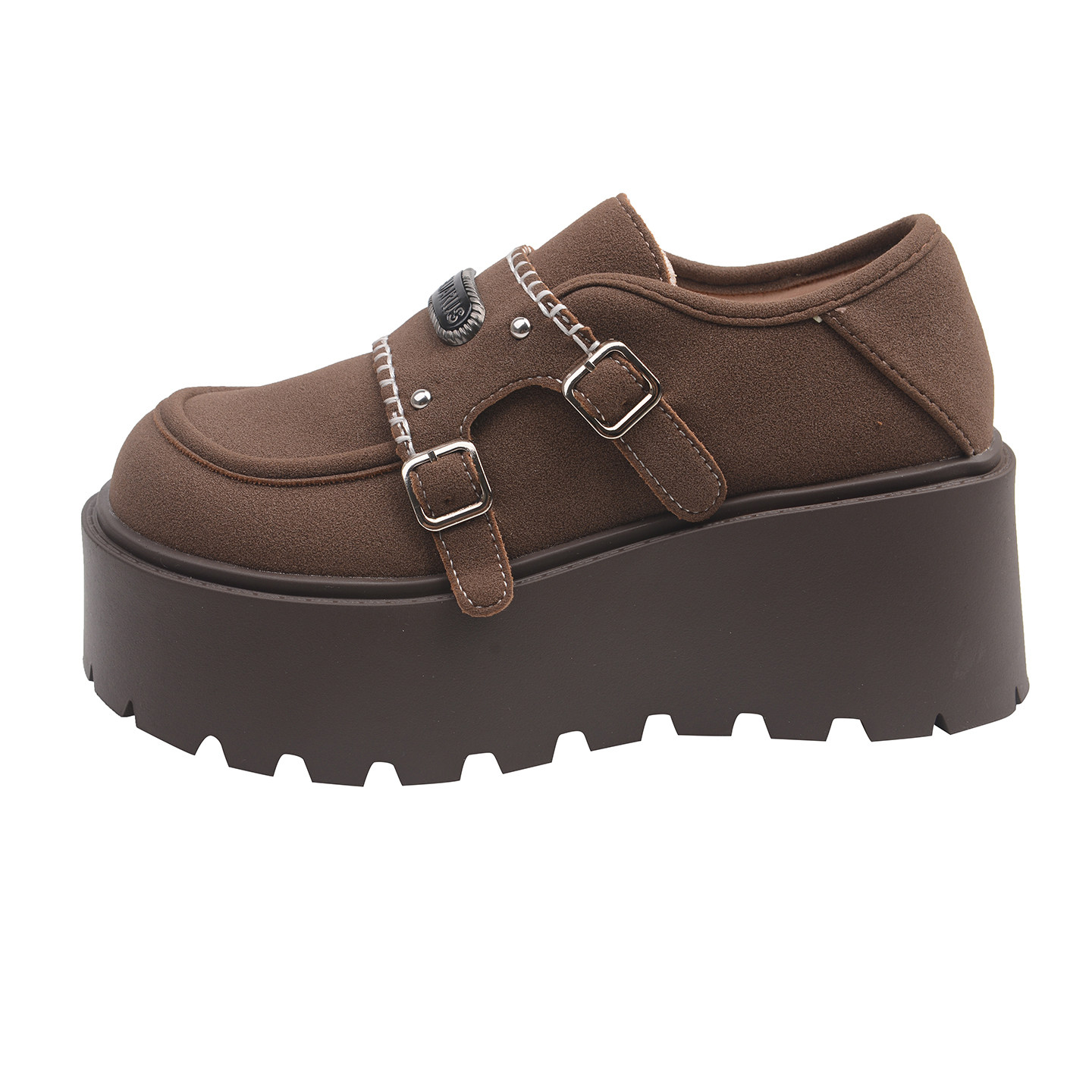 法式松糕厚底深口单鞋女春秋增高勃肯鞋2026超火新款乐福玛丽珍鞋,淘宝优惠券,粉丝福利购,淘宝优惠卷