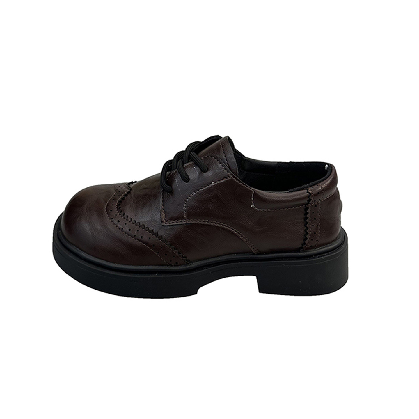 英伦厚底系带小皮鞋女绝美深口单鞋2026新款春秋平底乐福玛丽珍鞋,淘宝优惠券,粉丝福利购,淘宝优惠卷