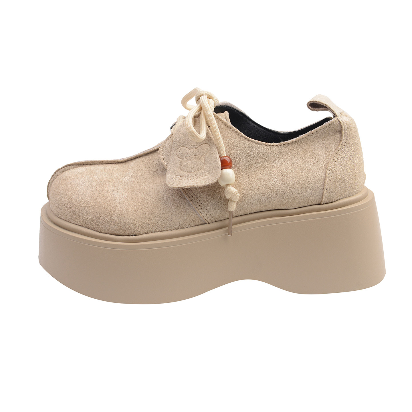 复古百搭深口单鞋女厚底增高勃肯鞋2025新款秋冬乐福玛丽珍松糕鞋,淘宝优惠券,粉丝福利购,淘宝优惠卷