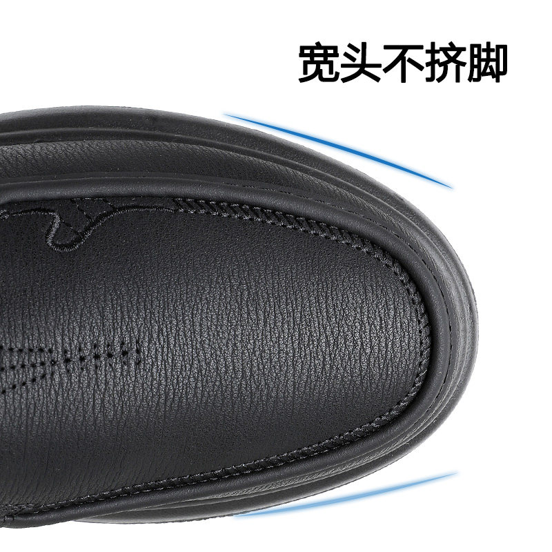 秋冬加绒保暖男士二棉鞋老北京布鞋旗舰店一脚蹬纯黑色爸爸工作鞋,淘宝优惠券,粉丝福利购,淘宝优惠卷