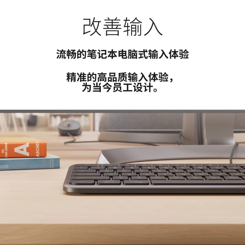 罗技商用有线键鼠套装 MK620高端办公双手通用安静鼠标键盘,淘宝优惠券,粉丝福利购,淘宝优惠卷