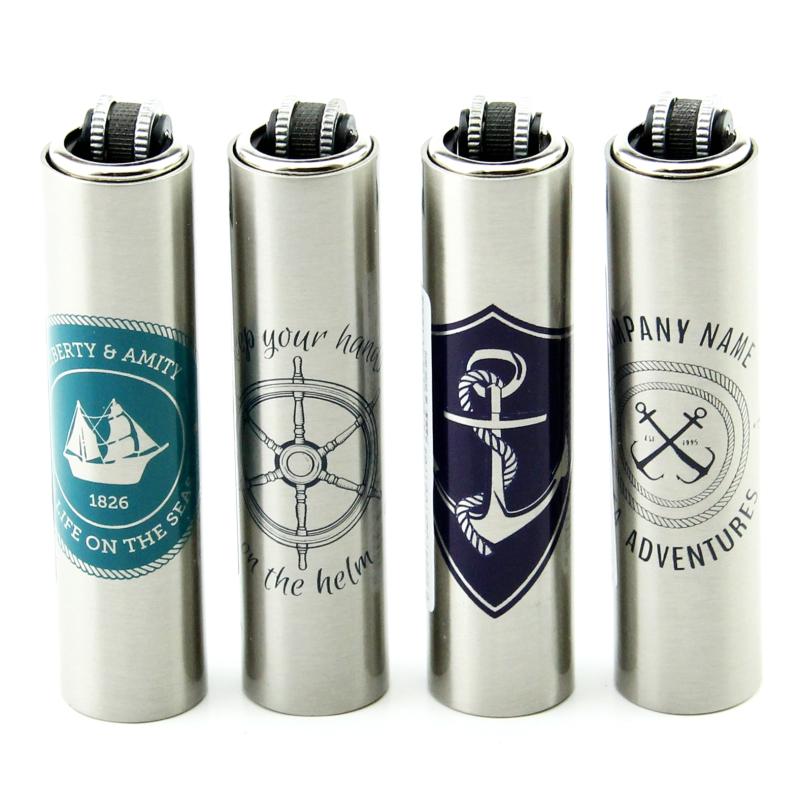 西班牙CLIPPER可利福打火机金属外壳砂轮尼龙内胆充气换火石 - 图1