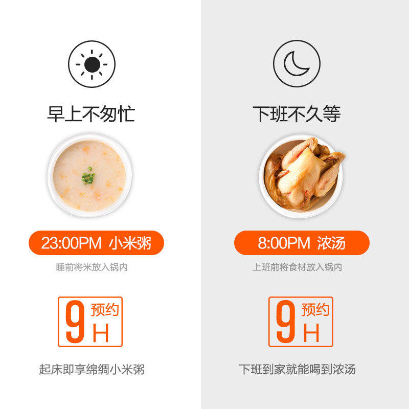 美的好朋友专卖店美的电炖锅紫砂煲汤锅全自动慢炖锅电砂锅家用砂锅炖盅炖汤锅神器2