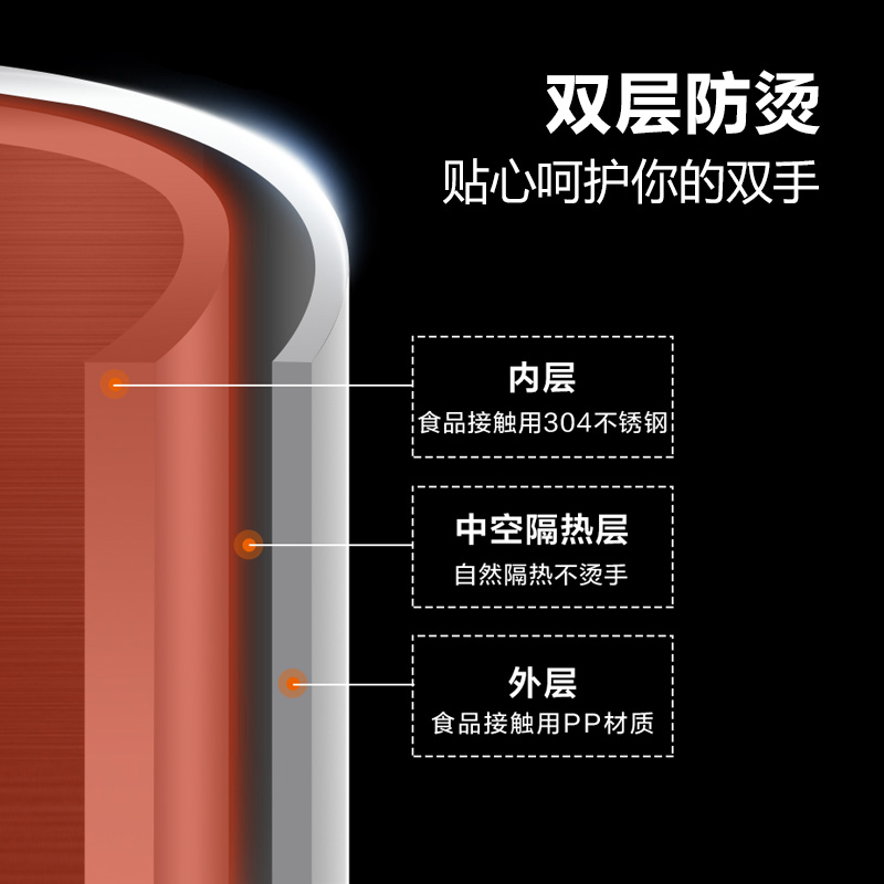 美的电家用电热保温一体全热水壶 美的好朋友电热水壶