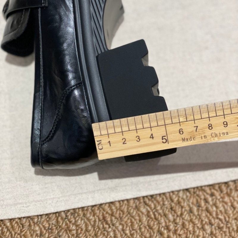 2026春季爆款英伦风厚底乐福鞋女一脚蹬百搭防滑休闲深口单鞋黑色,淘宝优惠券,粉丝福利购,淘宝优惠卷