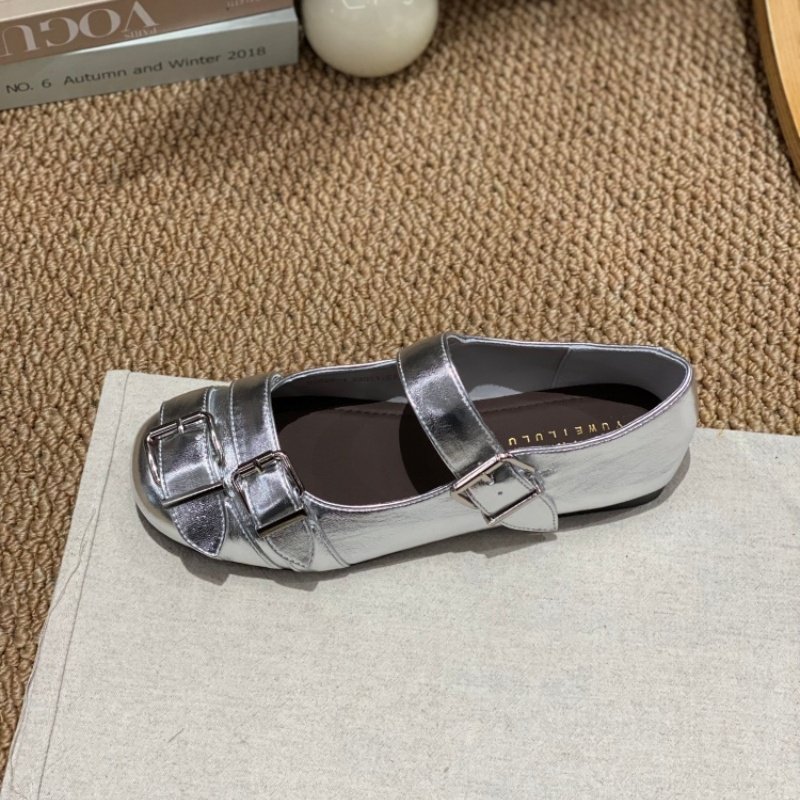 2026春季新款粗跟法式复古玛丽珍鞋女平底皮带扣百搭舒适单鞋女款,淘宝优惠券,粉丝福利购,淘宝优惠卷