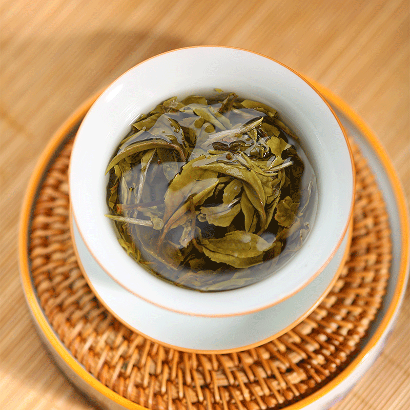 【2020白牡丹龙珠】福鼎白茶白牡丹小茶饼春季高山牡丹小沱茶100g-图3