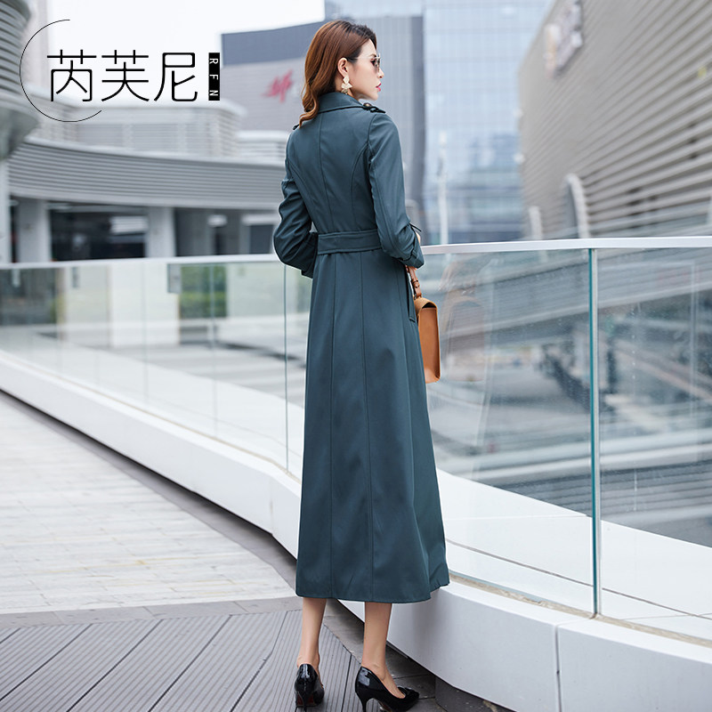 气质流行今年2020春秋新款高端风衣 芮芙尼风衣