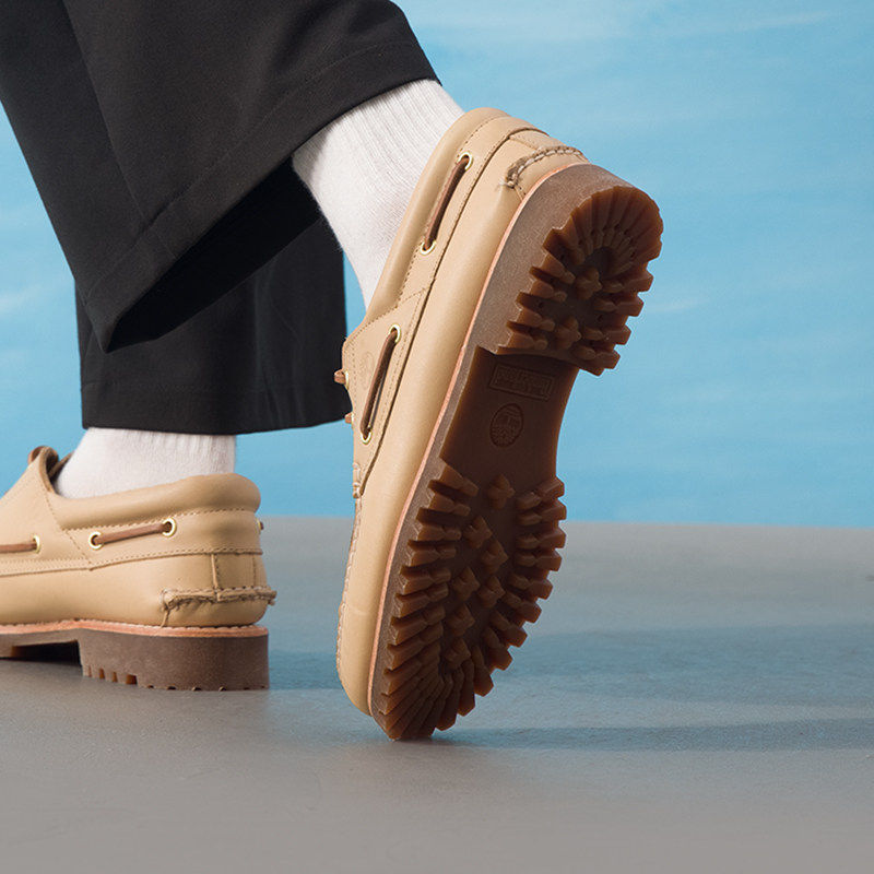 添柏岚Timberland男鞋板鞋2025冬季新款户外通勤乐福鞋透气休闲鞋,淘宝优惠券,粉丝福利购,淘宝优惠卷