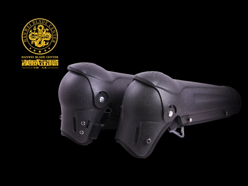 [Muyu Hall] Hanwei безопасное бронированное коленное коленное колено охранник Hema короткие солдаты защитные коленные прокладки и легкие и гибкие теленки и гибкие