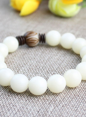 白玉菩提根手串女正品