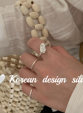 SASA银新款韩国个性戒指/指环