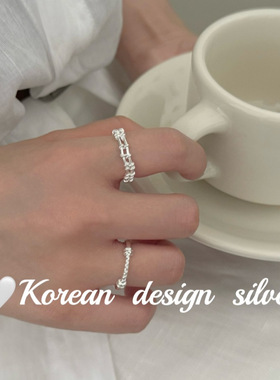 SASA银日系韩版小众戒指/指环