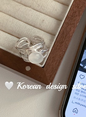 SASA银韩国轻奢设计戒指/指环