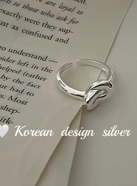 SASA银韩国重工亮银戒指/指环