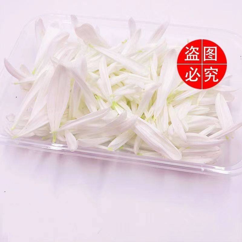 新鲜黄白菊花花瓣食用花瓣菊花酸菜鱼米线火锅西餐摆盘装饰黄菊花,淘宝优惠券,粉丝福利购,淘宝优惠卷