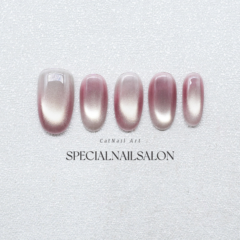 【素心浅笑】纯手工穿戴甲裸色简约猫眼2025新款温柔显白美甲贴片,淘宝优惠券,粉丝福利购,淘宝优惠卷